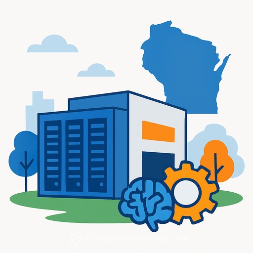 Microsoft completes first data center at Wisconsin AI campus