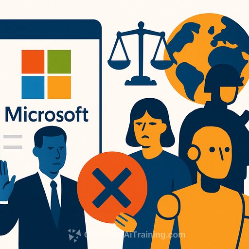 Microsoft Faces Shareholder Pressure Over Human Rights Risks in AI and Conflict Zones