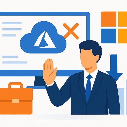 Microsoft freezes hiring in Azure and North American sales as AI costs squeeze margins