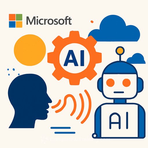 Microsoft Launches In-House AI Models MAI-Voice-1 and MAI-1-Preview to Boost Foundation Model Independence
