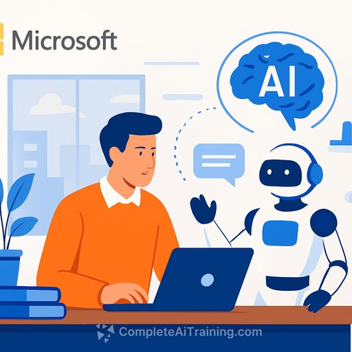 Microsoft plans to hire again as employees relearn jobs with AI