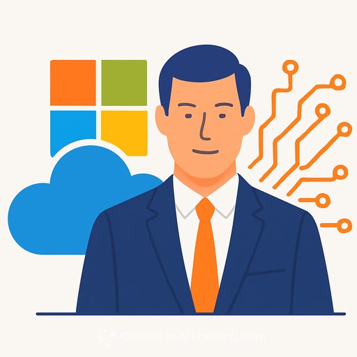 Microsoft Reboots Its AI Strategy With a Cloud Veteran at the Helm