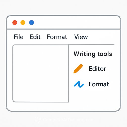 Microsoft replaces Copilot branding in Windows 11 Notepad with Writing tools section