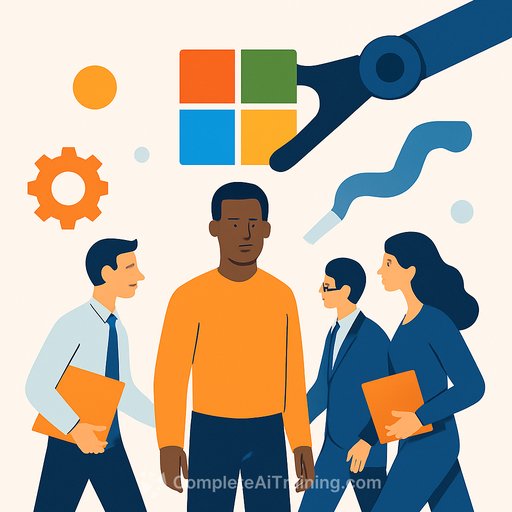 Microsoft Reshapes Workforce as AI Ambitions Drive Major Talent Shift
