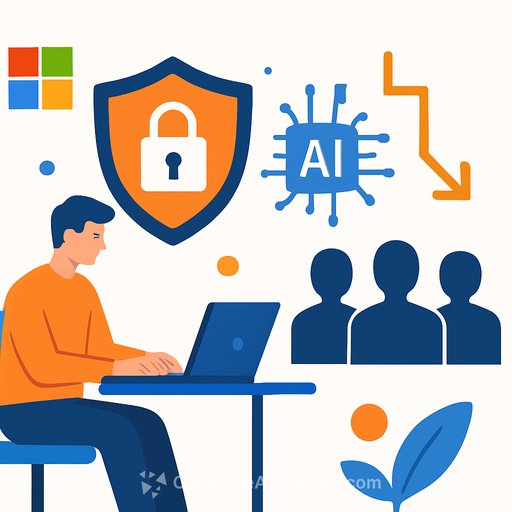 Microsoft restructures cybersecurity business and cuts hundreds of roles to focus on AI security