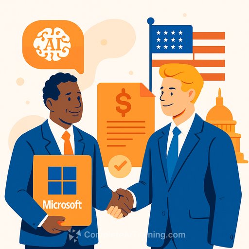 Microsoft’s $6 Billion AI Deal With the US Government Promises Major Savings and Free Copilot Access for Federal Agencies