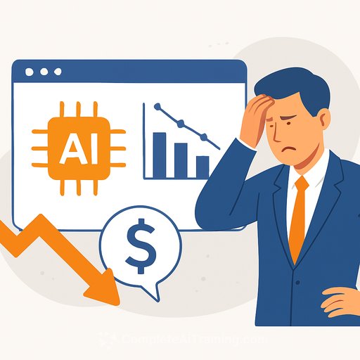 Microsoft's AI bet hits a sales snag, testing patience on payoff