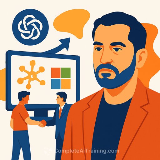 Microsoft’s AI Chief Mustafa Suleyman Recruits DeepMind Talent in Bid to Close Gap