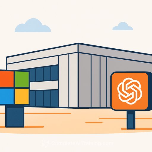 Microsoft takes over OpenAI's abandoned Texas data center expansion in Abilene