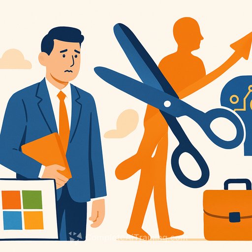 Microsoft to Cut More Sales Jobs as AI Spending Rises