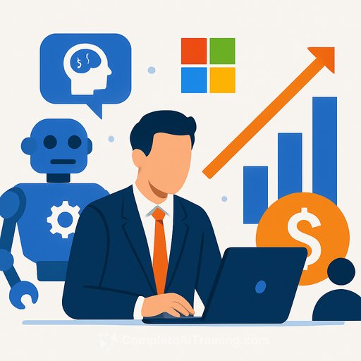 Microsoft uses AI agents to keep finance headcount flat despite 300% revenue growth
