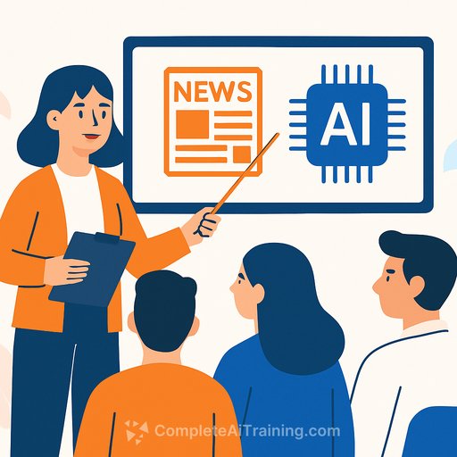 Ministry Launches Free News and AI Literacy Training for Teachers Using BigKinds Platform
