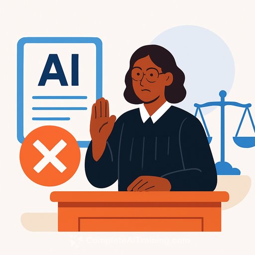 Mississippi judge declines new sanctions over AI citation violations