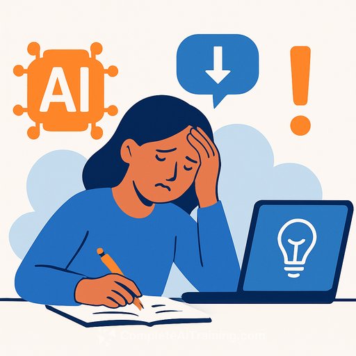 MIT study finds AI triggers cognitive surrender in students and undermines confidence