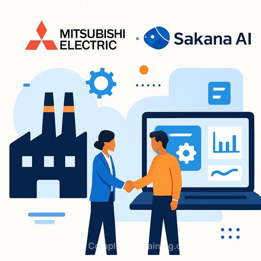 Mitsubishi Electric invests in Sakana AI to develop industrial applications on Serendie platform