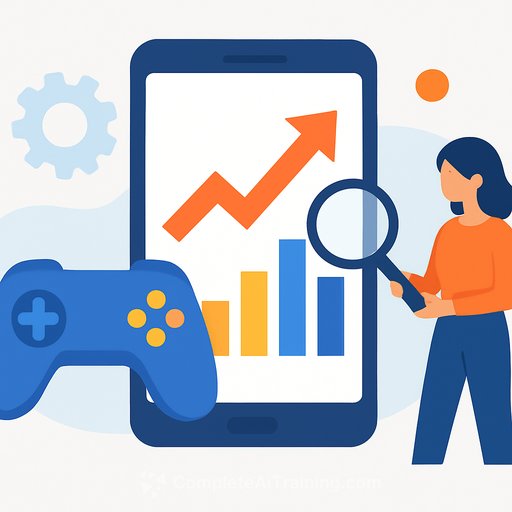 Mobile game marketing faces a 19-point gap between AI adoption and roi growth