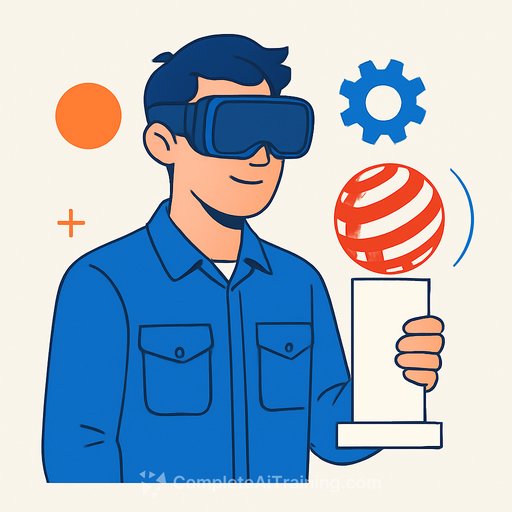 Model Solution wins Red Dot Design Award 2026 for industrial AI smart goggles