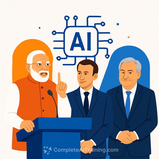 Modi inaugurates India AI Impact Summit 2026 with Macron and Guterres among speakers