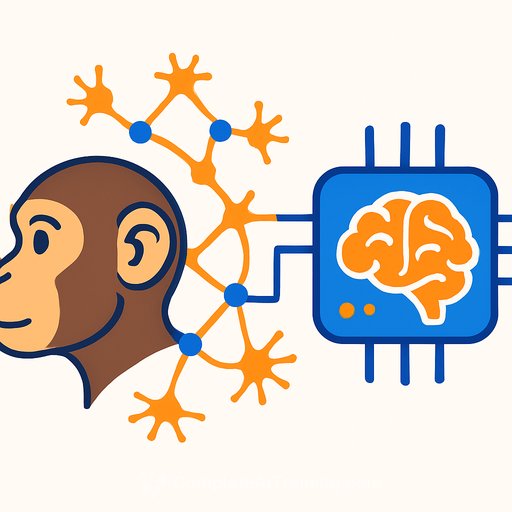 Monkey neurons help build an email-sized AI that sees like a brain