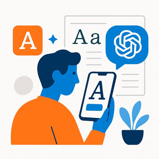 Monotype launches MyFonts app for ChatGPT to bring font discovery into AI creative workflows