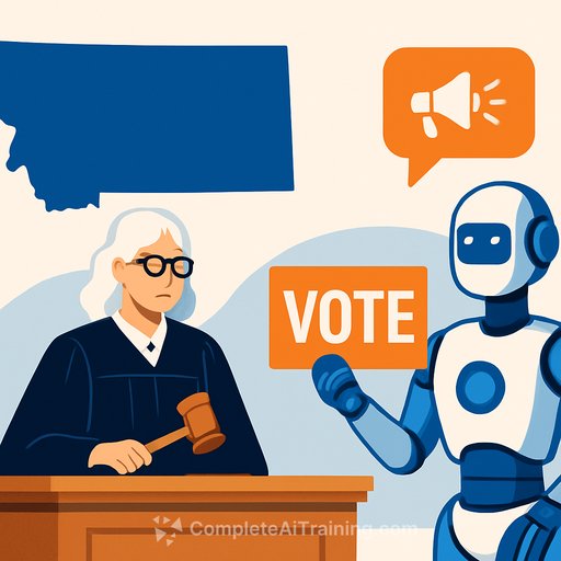 Montana judge weighs AI political ad law in free speech case