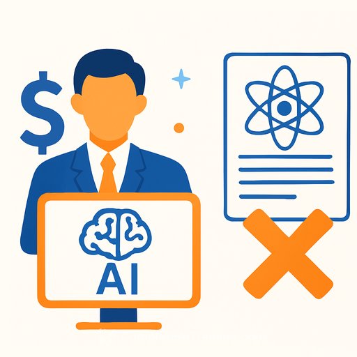 Most billion-dollar AI startups lack published scientific papers