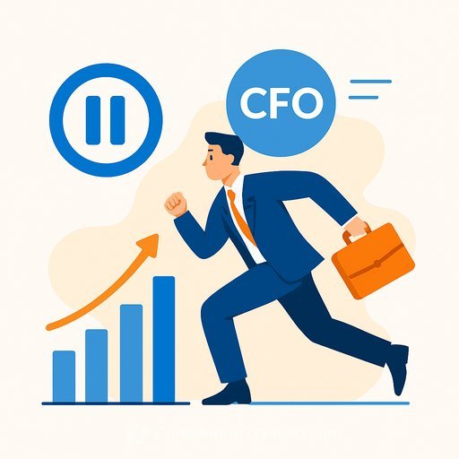 Most CFOs say they shape company strategy but spend little time on it, research finds