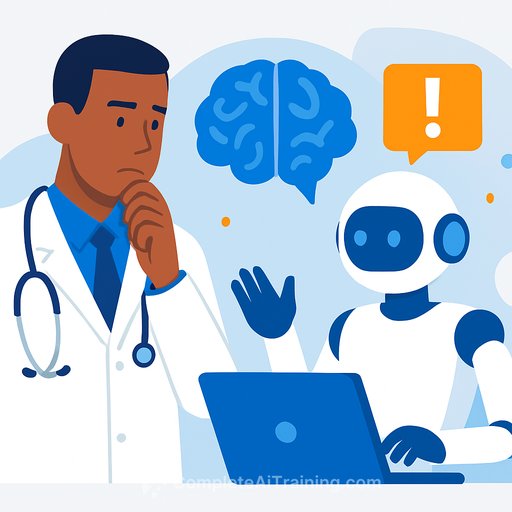 Most clinicians now use AI weekly but fear losing critical thinking skills, survey finds