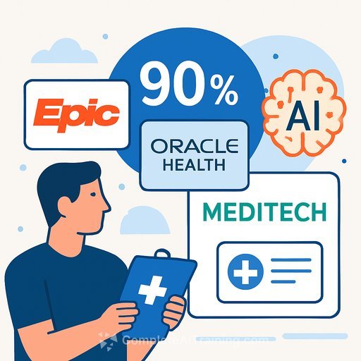 Most health systems struggle to scale AI beyond pilots, with EHR dependencies cited as a top barrier