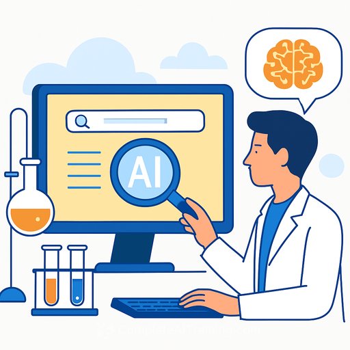Most labs use AI as a search tool rather than integrating it into automated workflows, survey finds