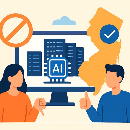 Most NJ voters support local bans on AI data centers, Stockton poll finds