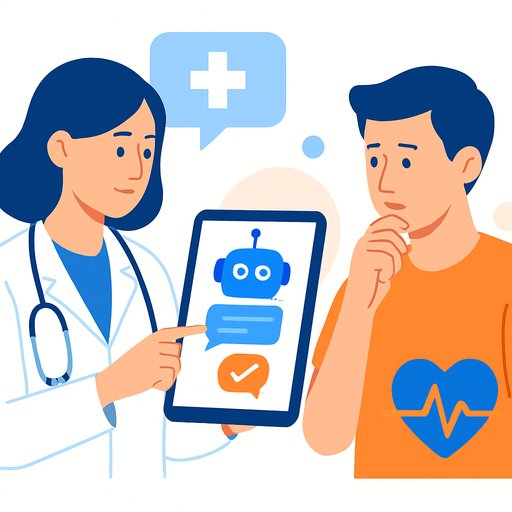 Most patients trust AI health answers but expect doctors to verify them, survey finds
