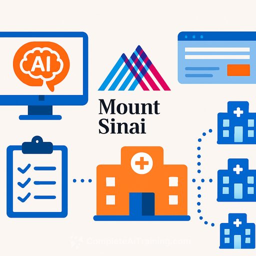 Mount Sinai embeds OpenEvidence AI platform into Epic workflows across its seven hospitals