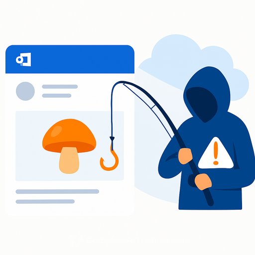 Mushroom Emoji Signature Exposes AI-Assisted Microsoft Outlook Phishing Kit