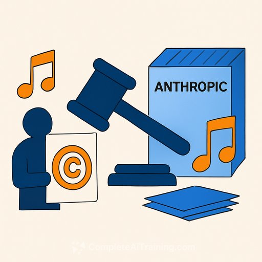 Music labels sue Anthropic over thousands of songs in copyright case
