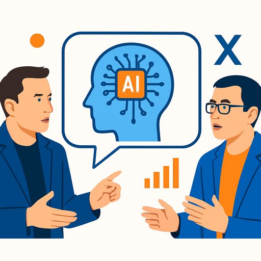 Musk and Hassabis debate AI's role in scientific discovery on X