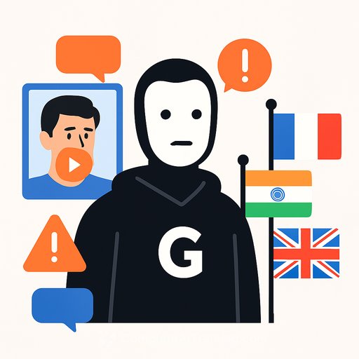 Musk's Grok under fire for nonconsensual deepfakes as France, India, and the UK demand action