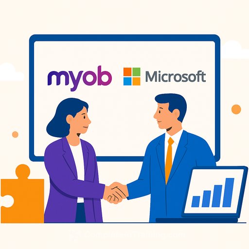 MYOB and Microsoft sign five-year AI partnership for small businesses in Australia and New Zealand