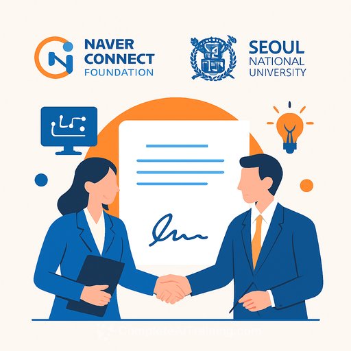 NAVER Connect Foundation and Seoul National University sign MOU to expand AI education across South Korea
