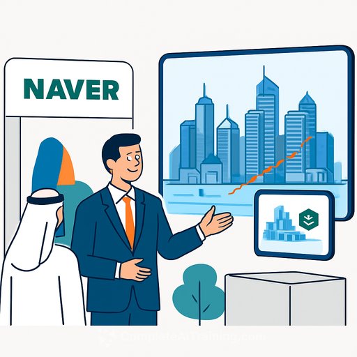 Naver Unveils Digital Twin Platform at Cityscape Global to Strengthen Saudi Ties and Drive Global Growth