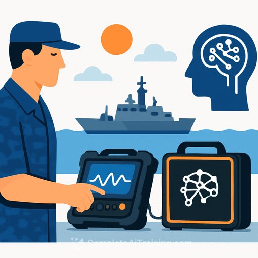 Navy receives first shipboard data collection kit designed to feed AI development
