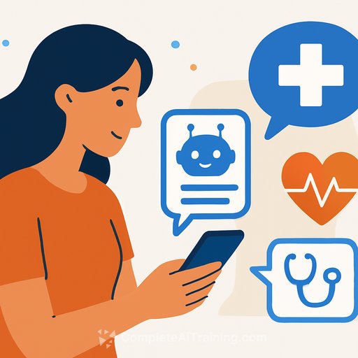 Nearly a third of American adults now use AI chatbots for health advice