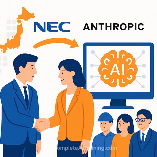 NEC partners with Anthropic to deploy Claude to 30,000 employees and build AI engineering workforce in Japan