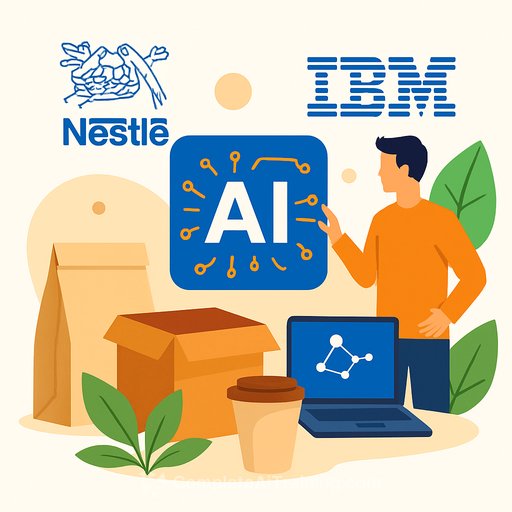 Nestlé and IBM use AI to accelerate discovery of sustainable food packaging materials