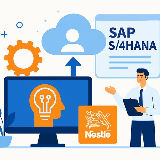 Nestlé rolls out Joule AI with the world's largest SAP S/4HANA Cloud upgrade