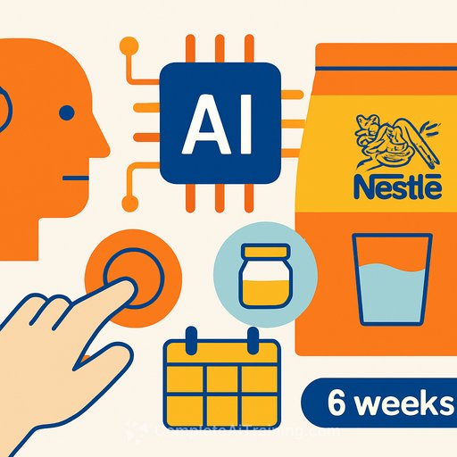 Nestlé's NesGPT Turns Prompts into Products, Cutting Ideation from Six Months to Six Weeks