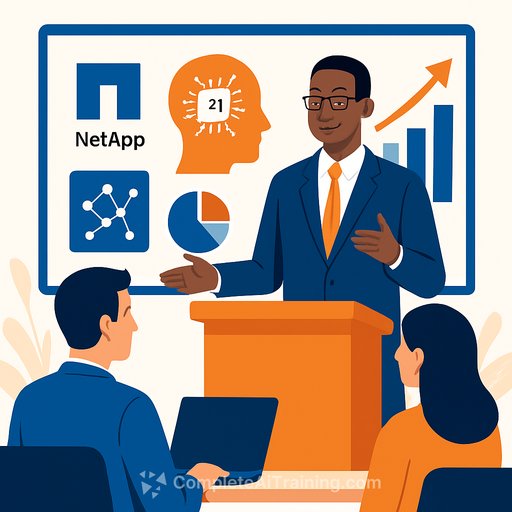 NetApp CEO to Discuss AI Industry Dynamics and Growth Strategies at J.P. Morgan Spotlight Series