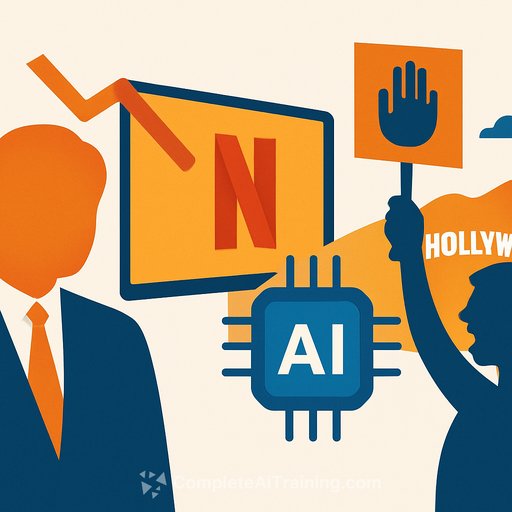 Netflix's AI Bet Collides With Executive Shake-Up and Hollywood Backlash