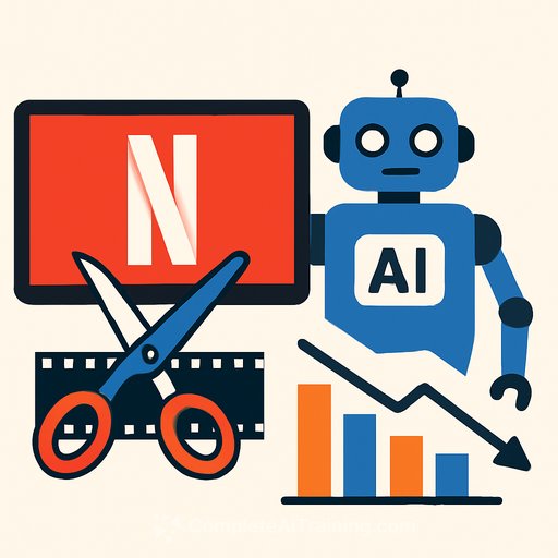 Netflix uses AI to cut content costs as revenue growth slows