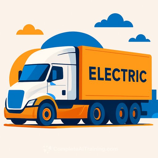 Nevoya Raises $9.3 Million to Challenge Diesel Trucks With AI-Driven Electric Freight